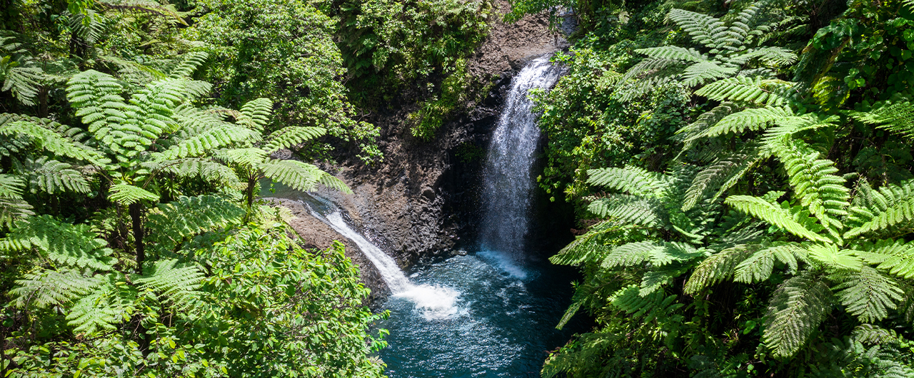 Waterfalls in Taveuni