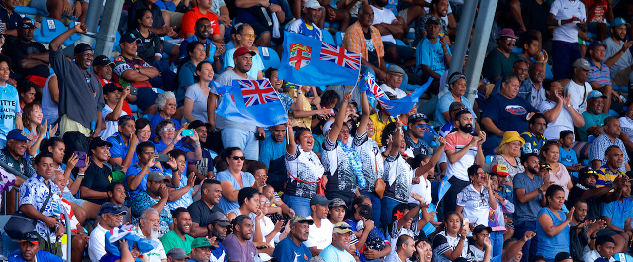 Fiji Rugby Spectators
