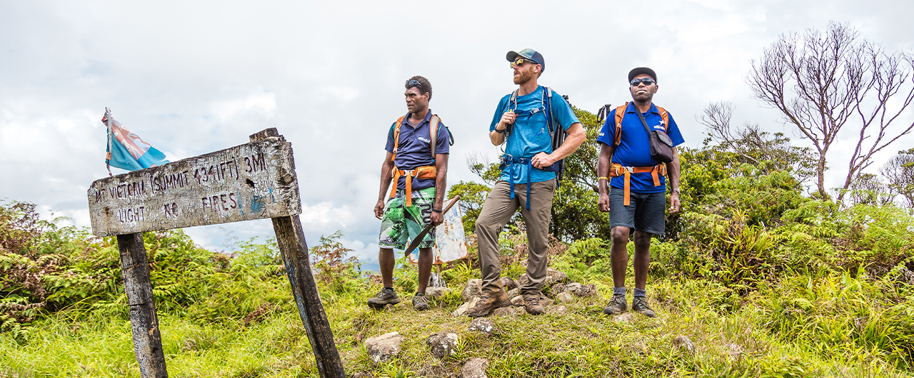 Hike Mount Victoria, Fiji