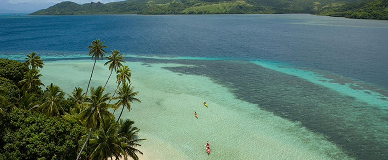 Sea kayaking in Kadavu