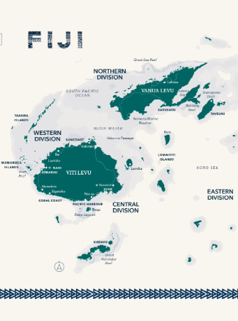 Fiji Map