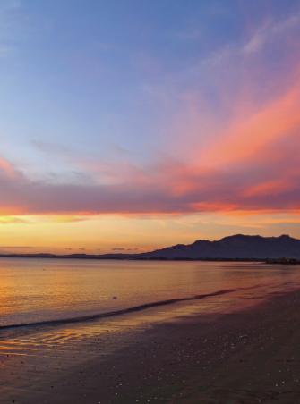 Wailoaloa beach sunset, Nadi