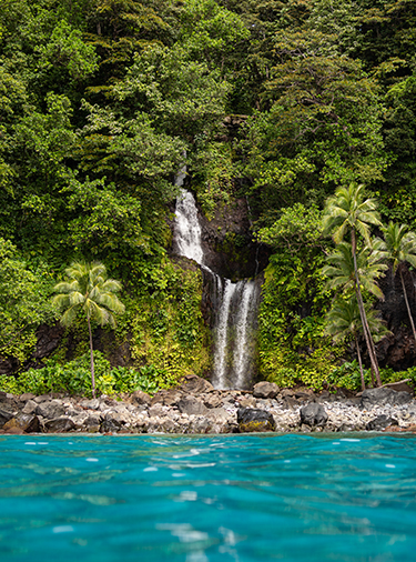 Lavena Waterfall, Taveuni