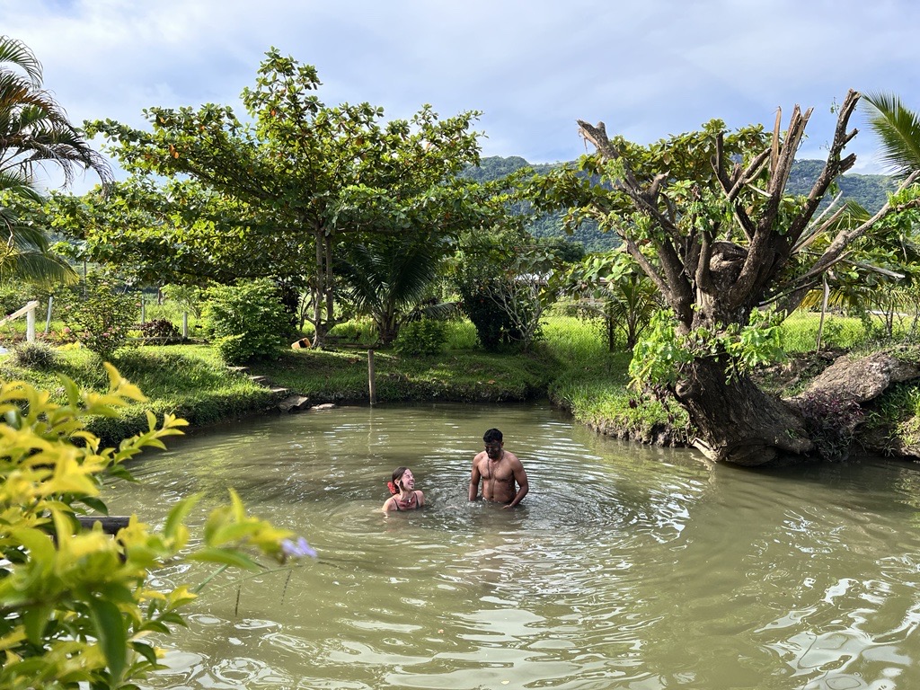 Mud pools in Fiji